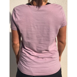 Tee-shirt femme Rose Lilas Taille M