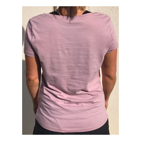 Tee-shirt femme Rose Lilas Taille M